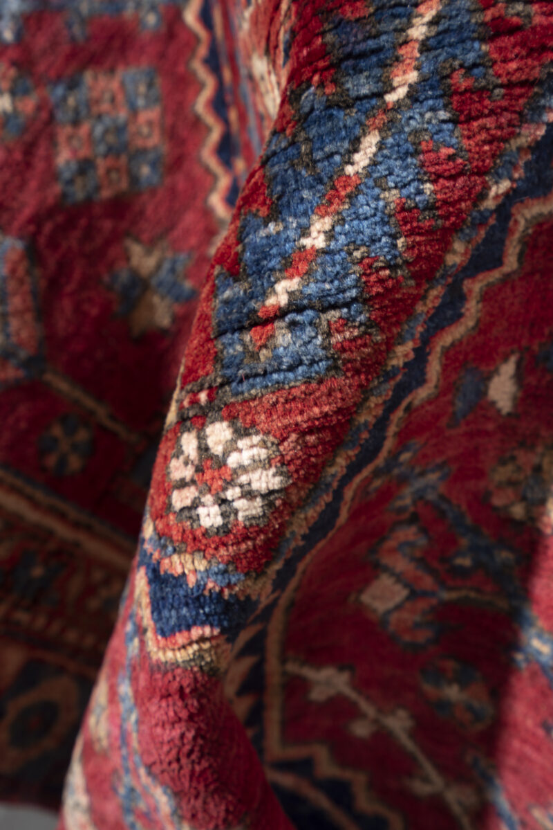 Semi Antique Heriz Triple Toranj Carpet Runner 265*105Cm - Image 4
