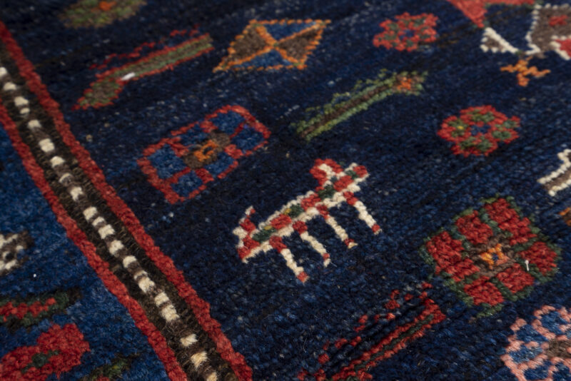 Antique Nili Qalat Sanjabi Carpet 290*145Cm - Image 6