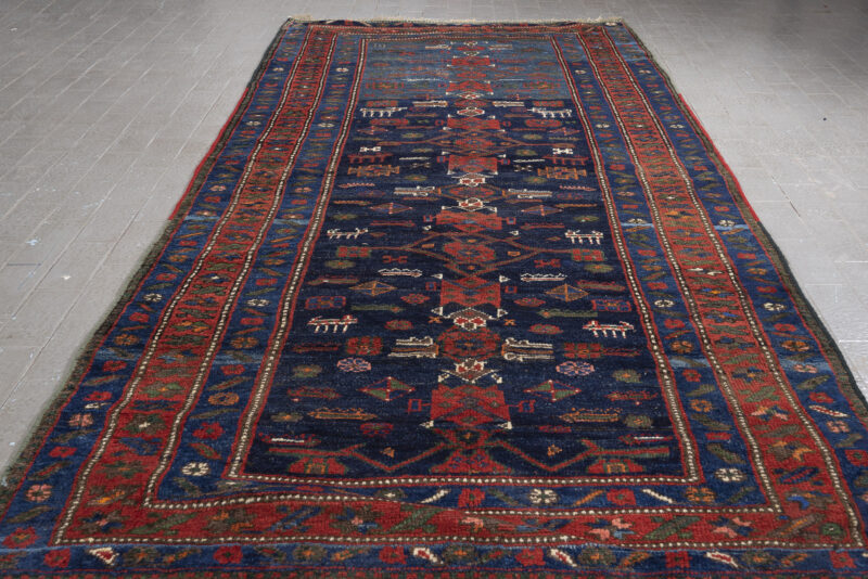 Antique Nili Qalat Sanjabi Carpet 290*145Cm - Image 3