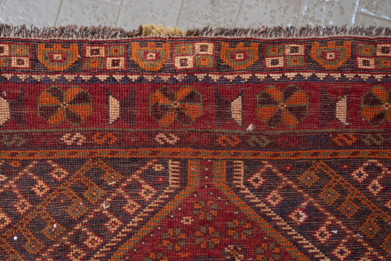 Antique Qashqai Carpet 232*145Cm - Image 12