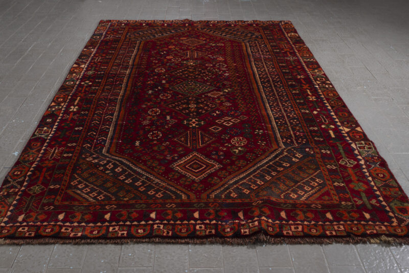 Antique Qashqai Carpet 232*145Cm - Image 3