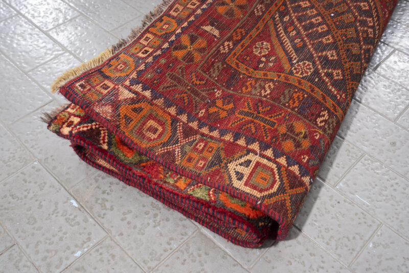 Antique Qashqai Carpet 232*145Cm - Image 11
