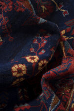Antique Afshar Persian Rug with Vase Design Mid 19th Century 176*150CM - Image 8