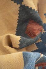 Vintage Qashqai Firuz Abad Double Toranj Kilim 3SQM - Image 10