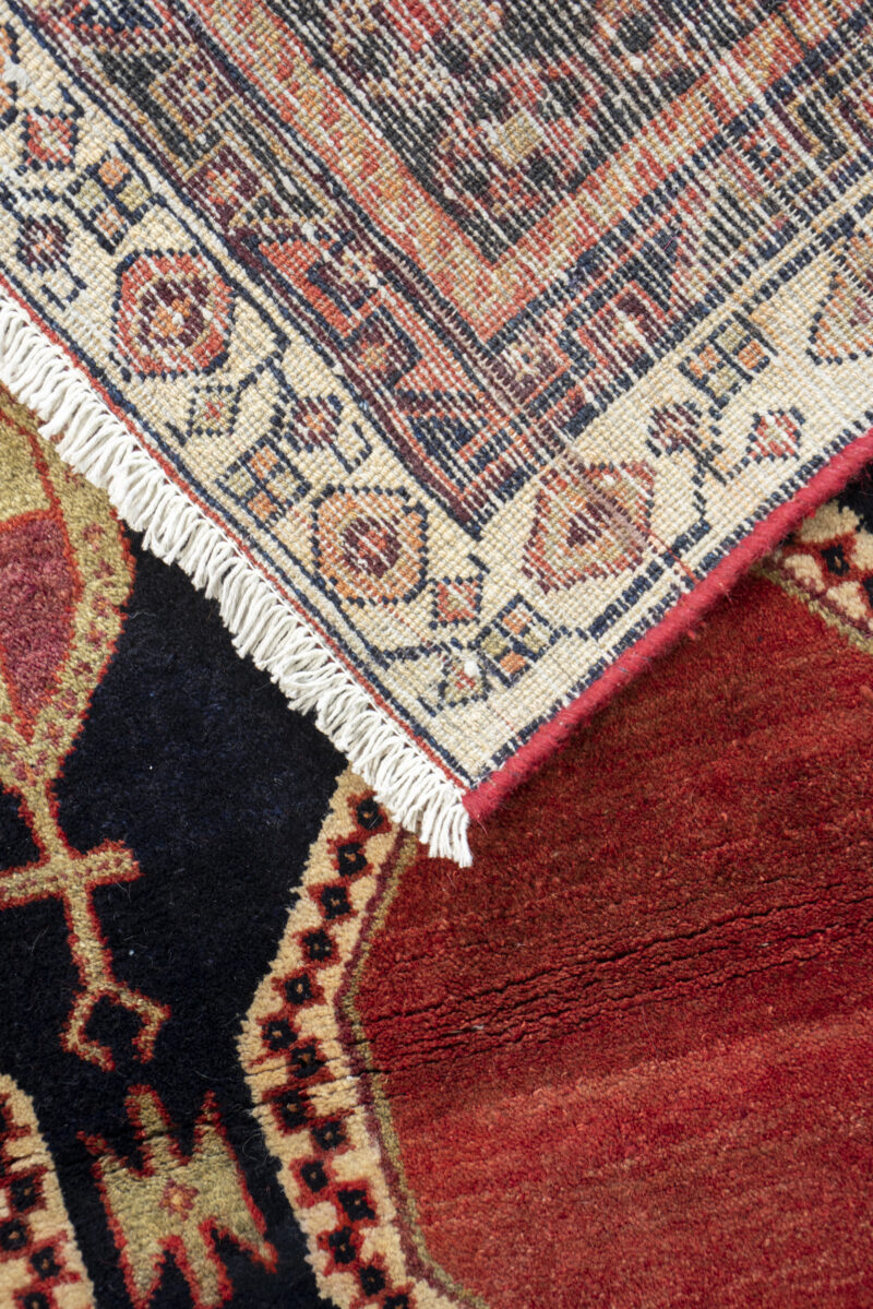 Vintage Dehaj Diamond Lattice Persian Rug c.1950s 285*200CM - Image 7