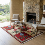 Fine Bakhtiari Poppy Frames Carpet 159*102CM - Image 2