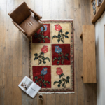 Fine Bakhtiari Poppy Frames Carpet 159*102CM