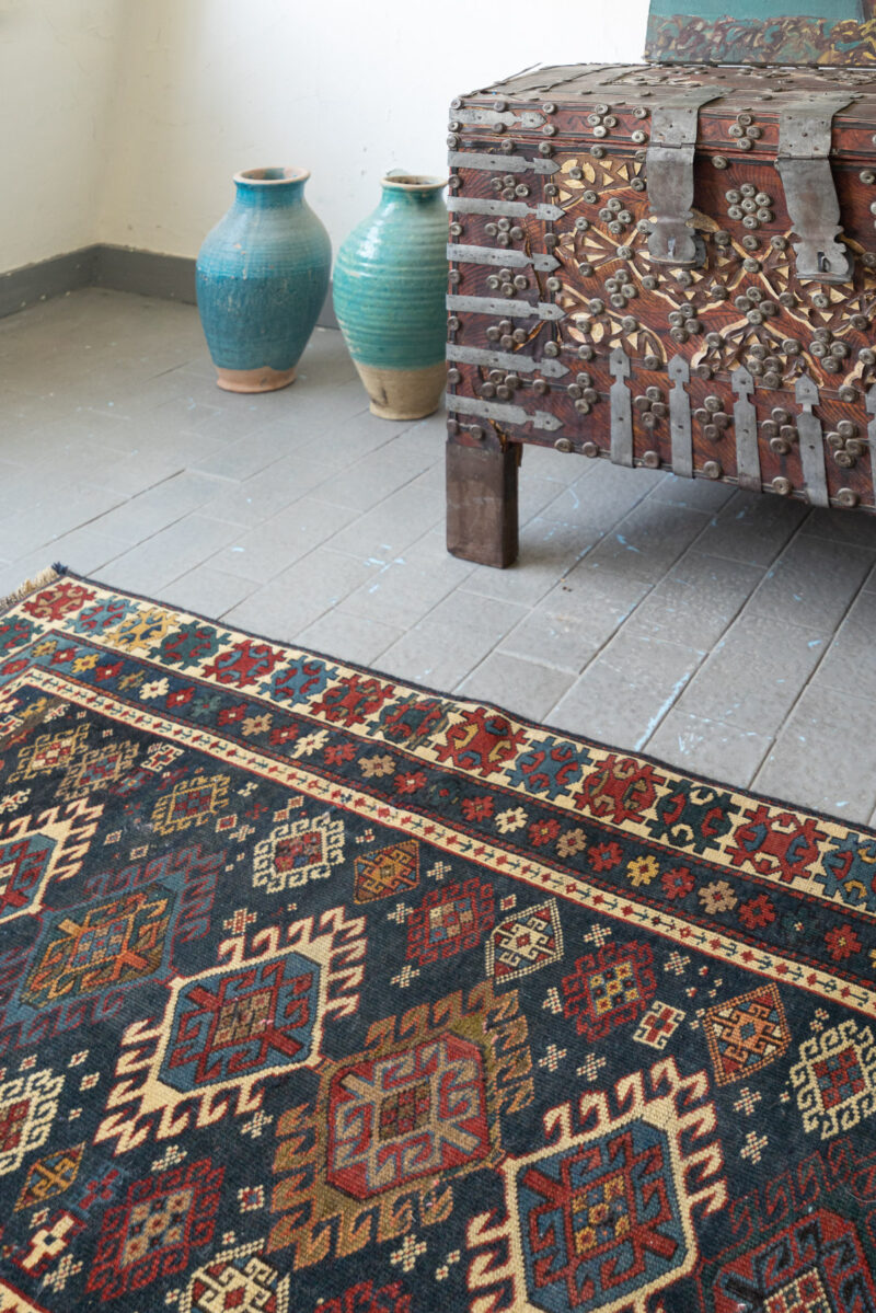 Rca471 Antique Quba Ghuba Carpet 2