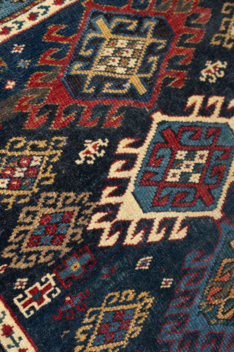 Rca471 Antique Quba Ghuba Carpet 7