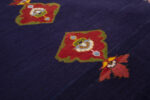 Vintage Mashahd Nili double Toranj Poshti Carpet 0.5SQM - Image 3