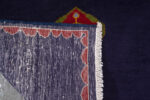 Vintage Mashahd Nili double Toranj Poshti Carpet 0.5SQM - Image 5