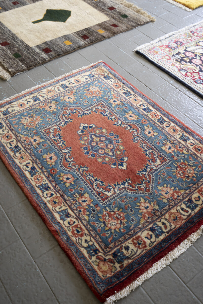 Semi Antique Kerman Fine Book Cover Carpet 93*69Cm - Image 2