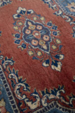 Semi Antique Kerman Fine Book Cover Carpet 93*69CM - Image 3