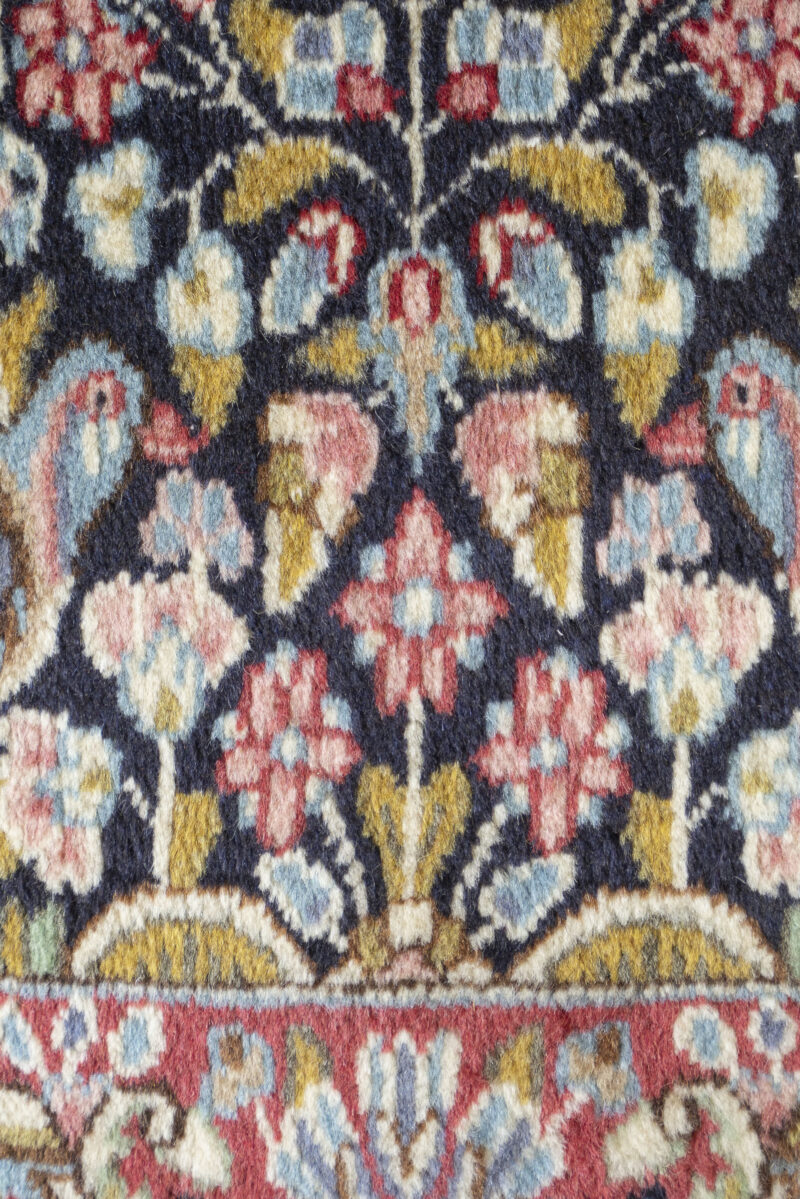 Kerman “Morqi” Bird-And-Tree Persian Rug, C.1950S 87*63Cm - Image 3