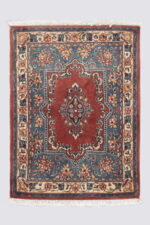 semi-antique Kerman rug