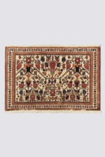 Semi Antique Afshar Vases Carpet 83*55CM