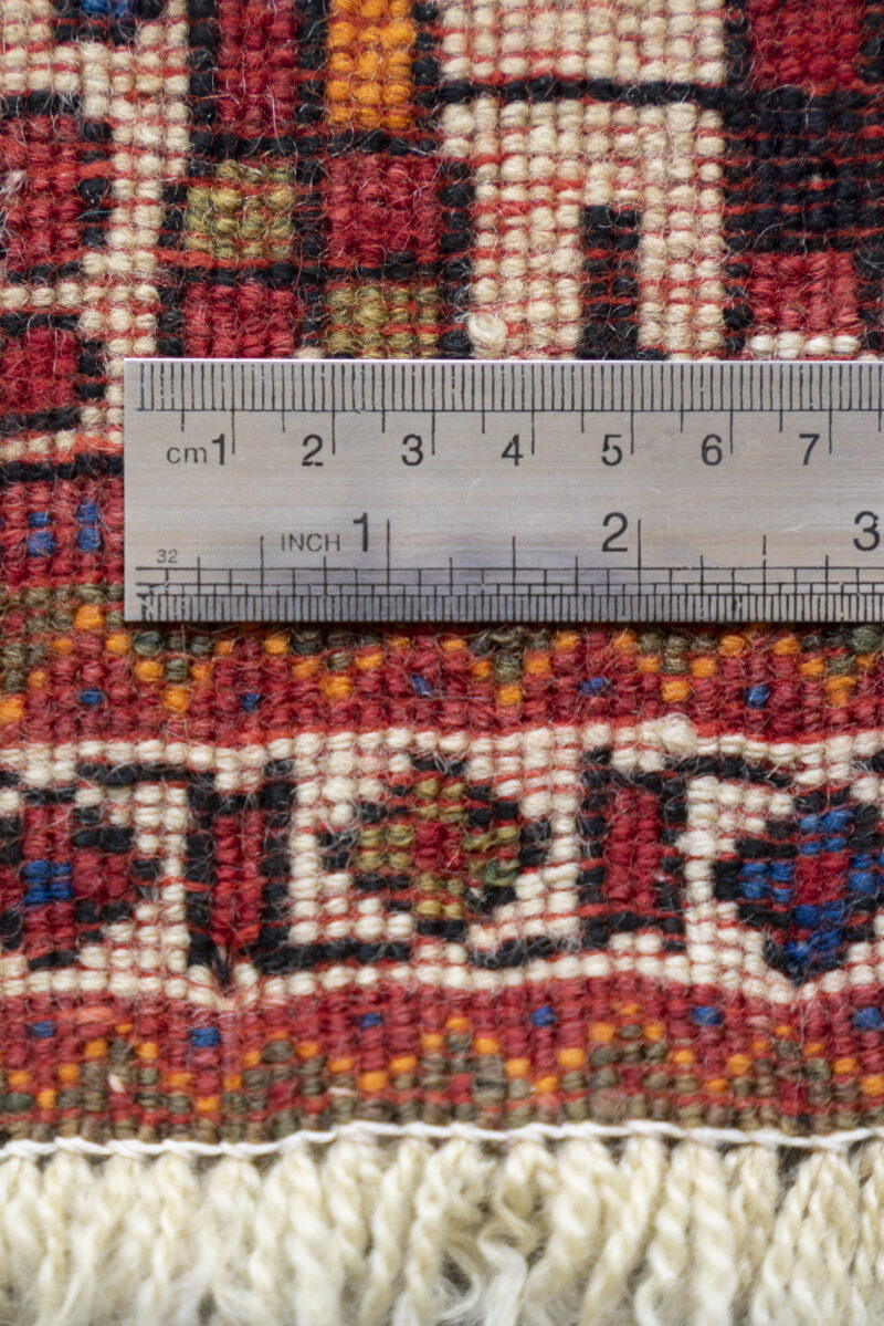 Semi Antique Afshar Vases Carpet 83*55CM - Image 4