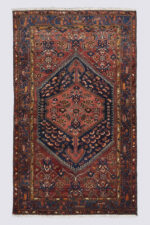 Semi Antique Tarom Navy Persian Rug  212*128CM