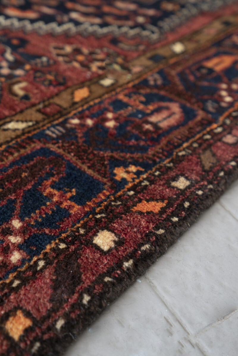 Semi Antique Tarom Navy Persian Rug  212*128CM - Image 3