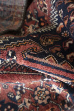 Semi Antique Tarom Navy Persian Rug  212*128CM - Image 4