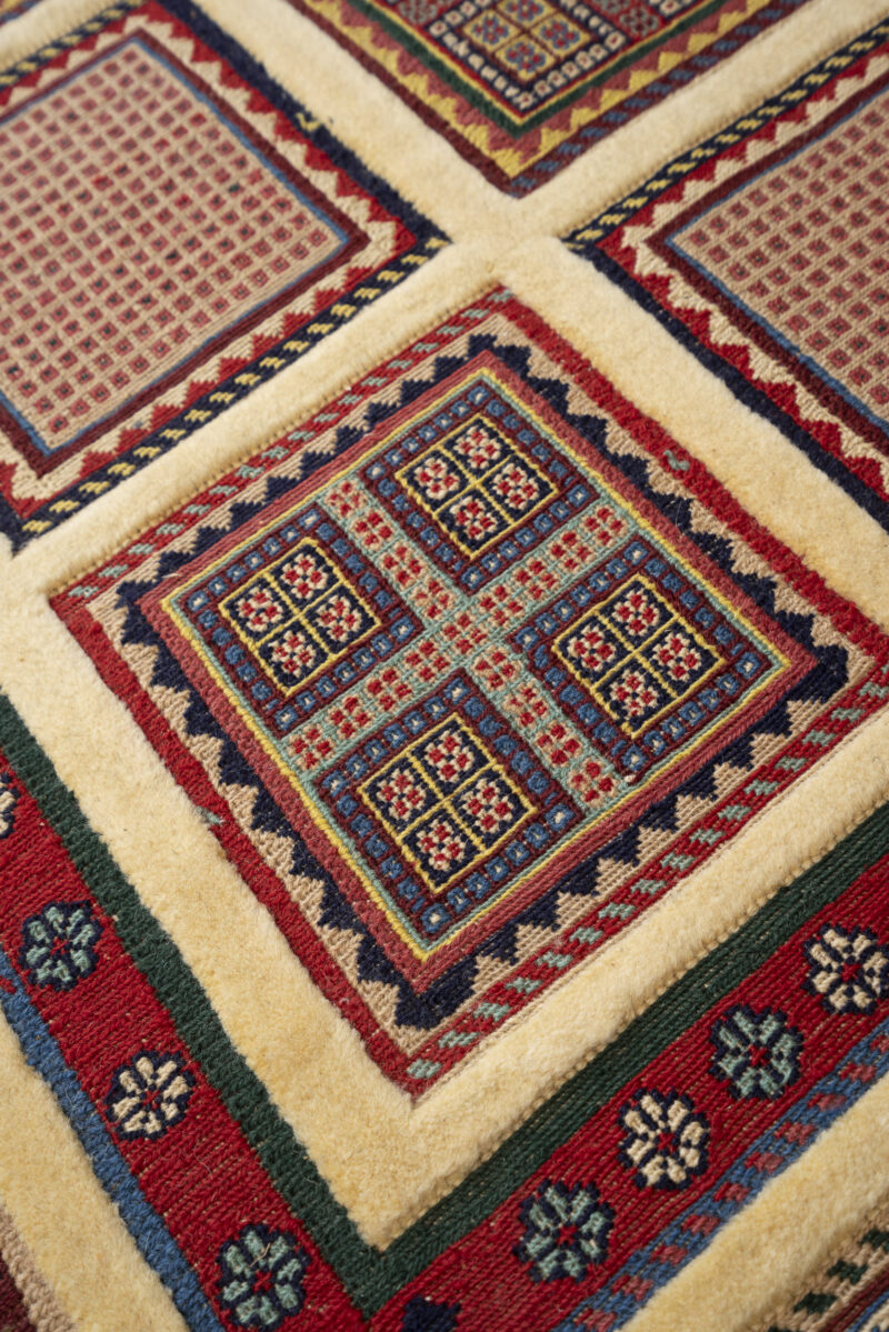 Contemporary Sirjan Afshar Fine Pile Soumak Persian Rug 177*133Cm - Image 3