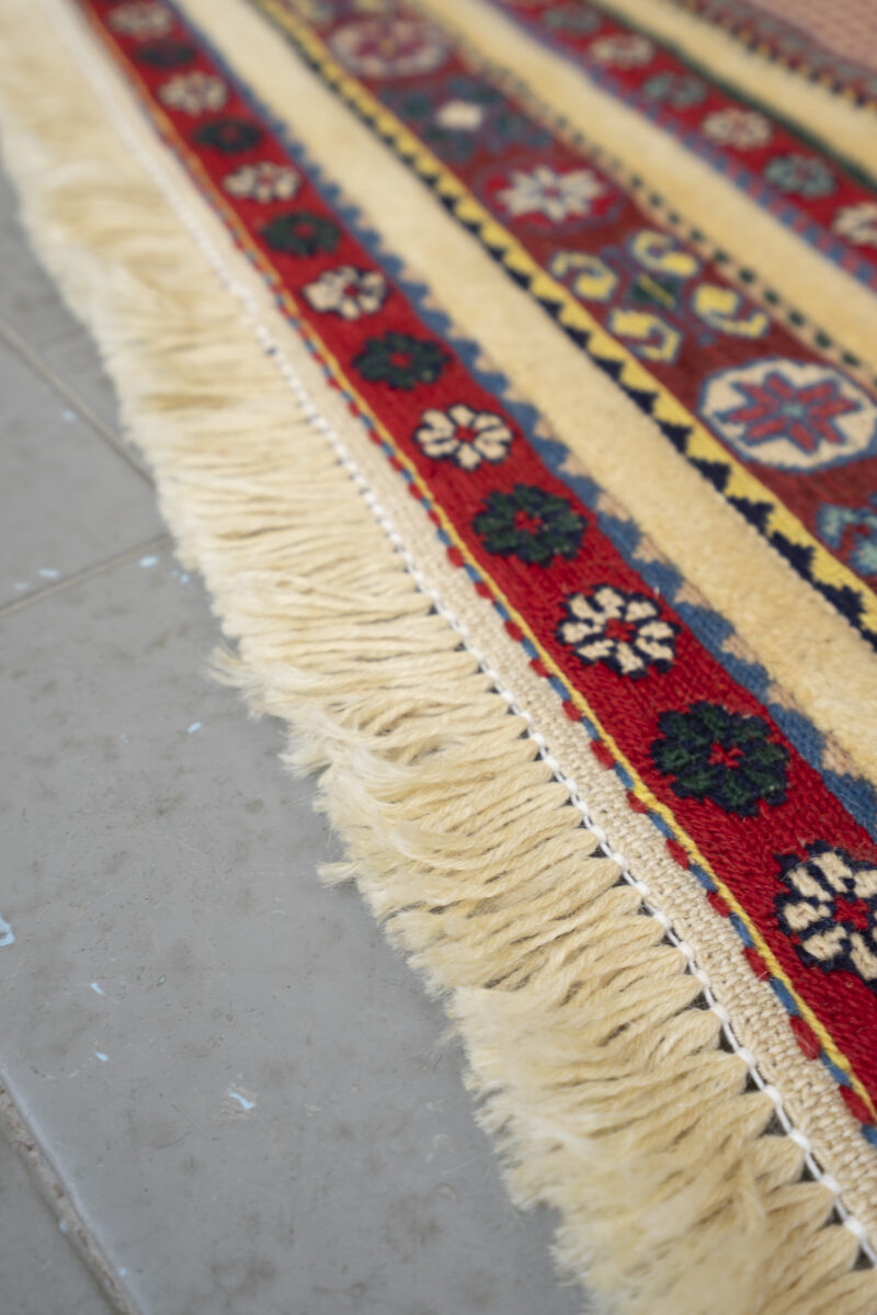 Contemporary Sirjan Afshar Fine Pile Soumak Persian Rug 177*133Cm - Image 5