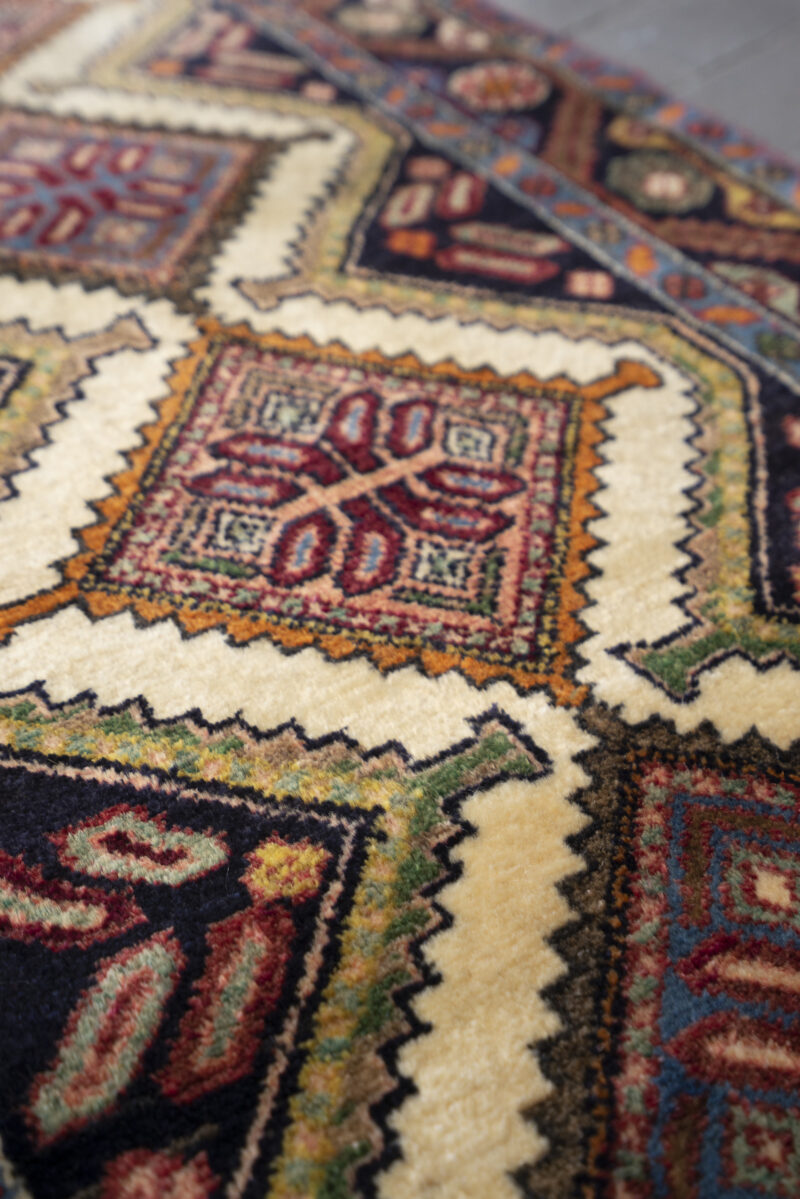 Hamadan Koliai Fine Howzi Persian Carpet Runner 275*72Cm - Image 4