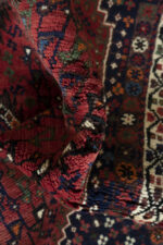Semi Antique Qashqai Morqi Carpet 202*153CM - Image 5