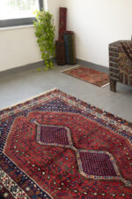Semi Antique Qashqai Morqi Carpet 202*153CM - Image 2