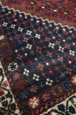 Semi Antique Qashqai Morqi Carpet 202*153CM - Image 4