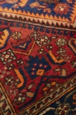 Tarom Persian Rug Medallion Flaming Diamond Design, Zanjan Region c. 1970s 208*132CM - Image 4