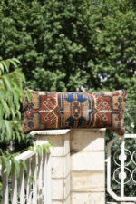 Antique Bakhtiari Carpet Cushion 108*53cm