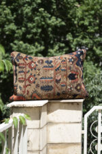 Antique Bakhtiari Carpet Cushion 75*55cm