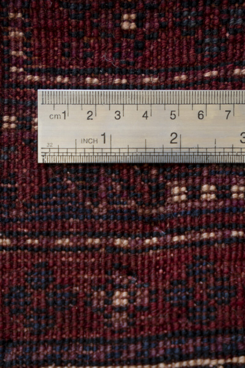 Semi Antique Baluch Fine Vases Persian Carpet Runner 202*90Cm - Image 7