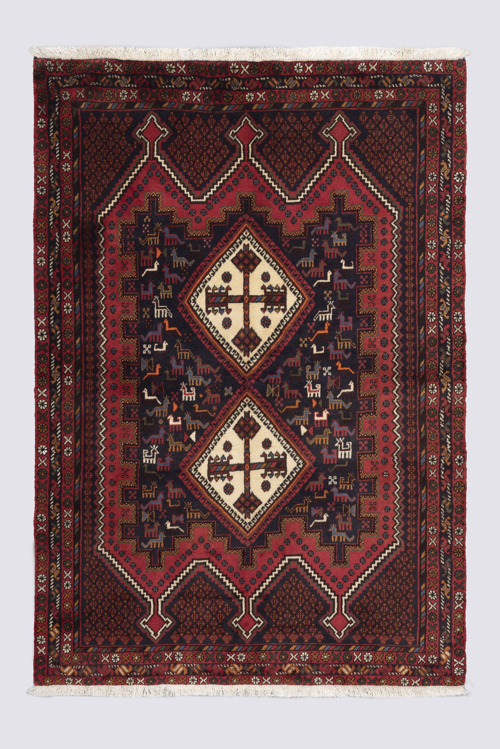 RCA383-Carpet Semi Antique Neyriz Fine SeKale 200*137CM - Image 1