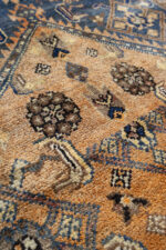 Antique Zanjan Lachak Toranj Carpet 280*135CM - Image 3