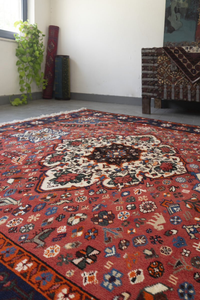Shahreza Triple Toranj Flora And Fauna 306*208Cm - Image 4