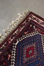Yalame Fine Howzi Persian Carpet Runner 1970s 330*90CM - Image 4