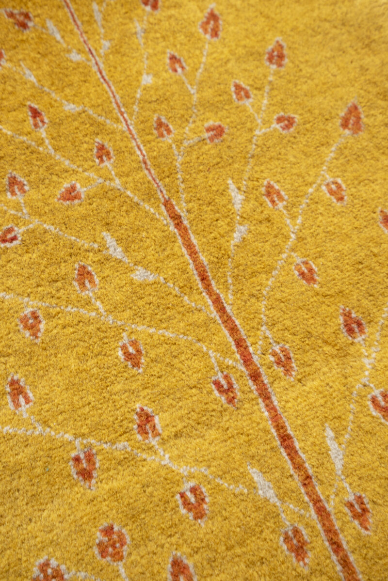 New Weave Qashqai Tree Yellow Persian Gabbeh 92*54CM - Image 3