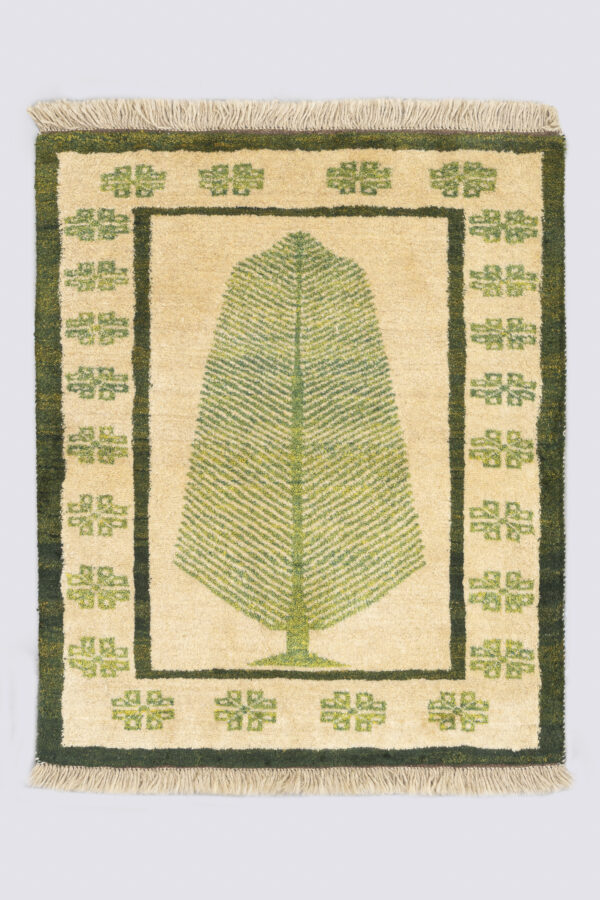 Qashqai cypress Persian Gabbeh 104×86 cm