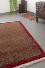 New Weave Fine Qashqai Micro Checkered Persian Gabbeh 156*99CM - Image 3
