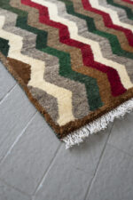 Contemporary Qashqai Wave Gabbeh 156*90CM - Image 3