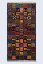 Cotemporary Lori Checkered Gabbeh 150*75CM