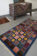 Cotemporary Lori Checkered Gabbeh 150*75CM - Image 3