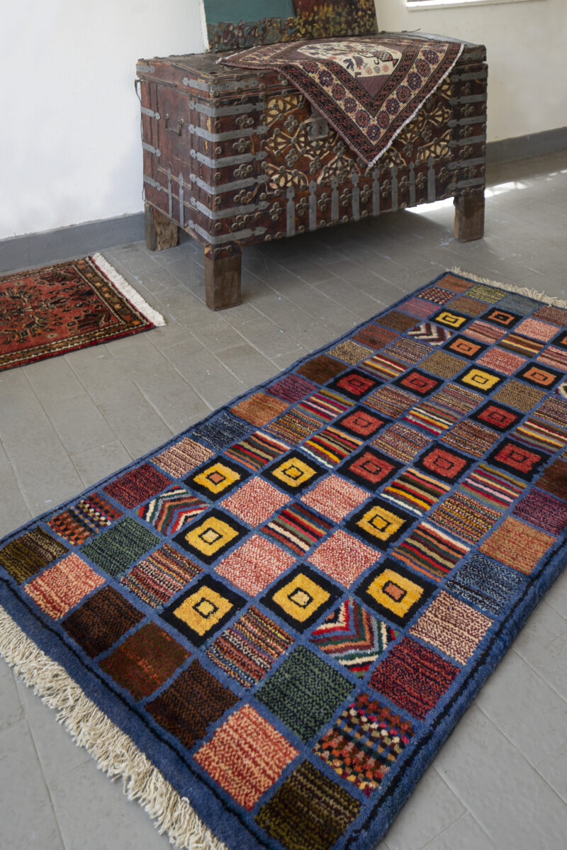 Cotemporary Lori Checkered Gabbeh 150*75CM - Image 3