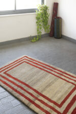 New Weave Qashqai Plain Fields Persian Gabbeh 151*94CM - Image 2