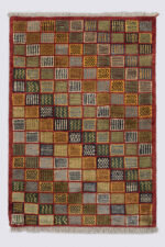 Cotemporary Lori checkered Gabbeh 150*105CM