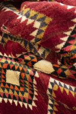 Qashqai DoghozLoo Persian Gabbeh Runner 342*106CM - Image 6