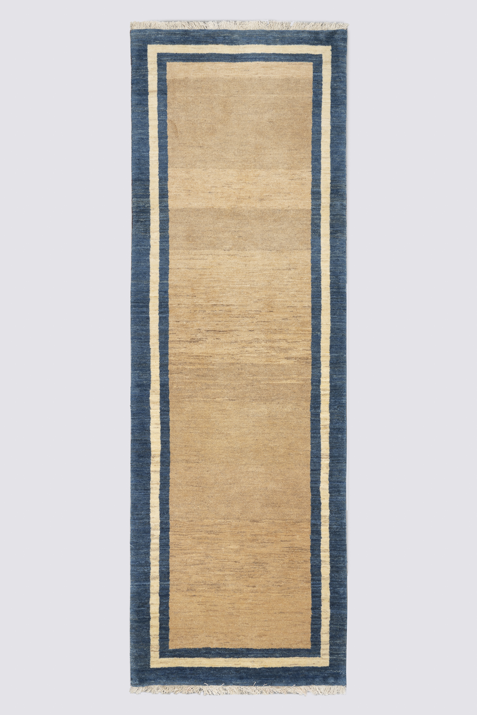 Rg124-Gabbeh-4 Contemporary Qashqai Gabbeh Runner 292*95Cm - Image 1
