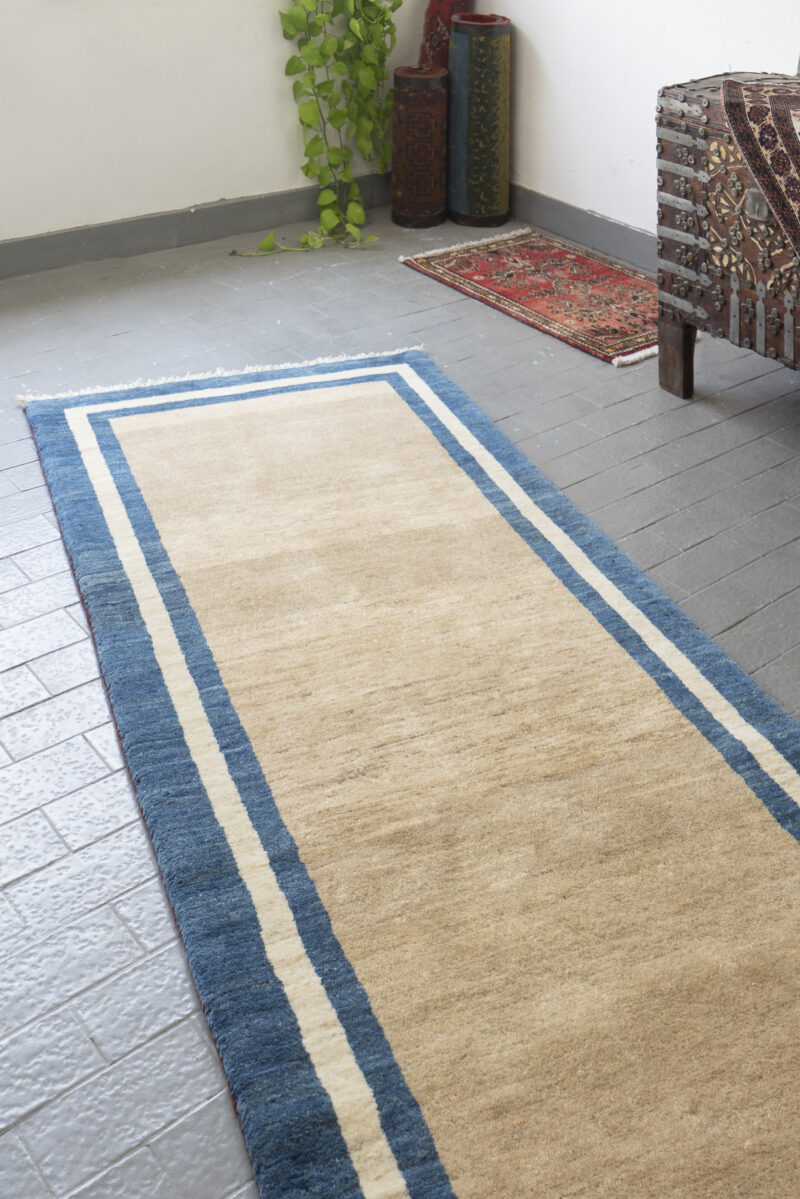 Contemporary Qashqai Gabbeh  Runner 292*95Cm - Image 2